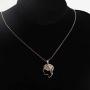 MAOFAED Behavior Analyst Gift Behavior Therapist Gift ABA Gift BCBA Gift Mechanical Gear Running Brain Necklace Analyst Gift Gift for Her
