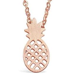 Rosa Vila Pineapple Necklace, Tiny Pineapple Jewelry For Women, Symbolizes Friendship, Pineapple Things For Girls, Jewelry Gift, Pineapple Gifts For Women