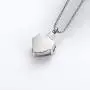 Roselove Jewelry Urn Necklaces for Ashes for Women Cremation Necklace Heart Keepsake Gift