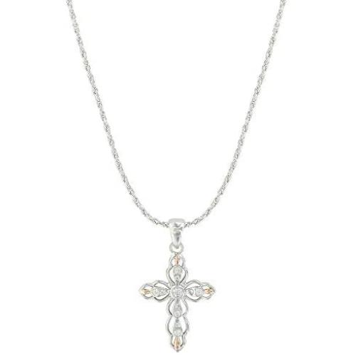 Montana Silversmiths Against The Light Cross Necklace