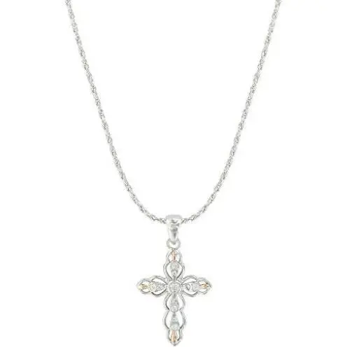 Montana Silversmiths Against The Light Cross Necklace Montana Silversmiths Against The Light Cross Necklace