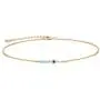 Dainty Evil Eye Protection Necklace,14K Gold Plated Cute Delicate Handmade Tiny Bead Necklace for Women Dainty Evil Eye Protection Necklace,14K Gold Plated Cute Delicate Handmade Tiny Bead Necklace for Women
