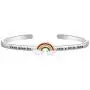 CENWA Rainbow Baby Bracelet for New Mom Even Miracles Take a Little Time Cuff Bracelet Pregnancy Wish Gift