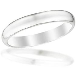 Beloved Child Goods Sterling Silver Baby Ring, 2mm Domed Band in a Size 0 for a Newborn, Beautifully Gift Packaged Makes an Ideal Baby Shower, Baptism or Christening, Welcome Baby