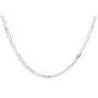 Metmejiao 4mm Curb Mens Necklace Silver Chain Flat Cuban Silver Jewelry - Neck Link Chains Unisex Solid Sterling Silver Chain Necklace (24) Metmejiao 4mm Curb Mens Necklace Silver Chain Flat Cuban Silver Jewelry - Neck Link Chains Unisex Solid Sterling Silver Chain Necklace (24)