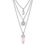MJartoria Moon Pentagram Necklace Pentacle Chakra Charm Pendant Multi Layer Alloy Chain Choker Necklace Set Gothic Jewelry MJartoria Moon Pentagram Necklace Pentacle Chakra Charm Pendant Multi Layer Alloy Chain Choker Necklace Set Gothic Jewelry