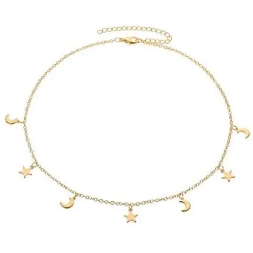 Joyiever Star Choker Necklace Star Necklace for Women,Dainty Star Necklace Choker for Teen Girls Gift