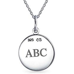 Personalize Astrology Constellation Celestial Horoscope Disc Medallion Pendant Zodiac Necklace For Women Oxidized Sterling Silver