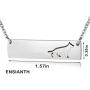 ENSIANTH Shepherd Necklace German Shepherd Necklace Shepherd Gift for Dog Lovers