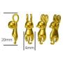 Step Forward Sterling Silver Necklace, Rings and Earrings Animal Theme Design Gift Jewelry for Woman and Girls