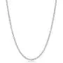 NYC Sterling Unisex Solid Italian 2mm Round Box Chain in Sterling Silver NYC Sterling Unisex Solid Italian 2mm Round Box Chain in Sterling Silver