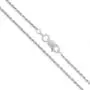 Authentic Solid Sterling Silver Rope Diamond-Cut Braided Twist Link .925 ITProLux Necklace Chains 1.5MM - 5.5MM, 16'' - 30'', Made In Italy, Men & Women, Next Level Jewelry