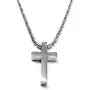 Loralyn Designs Small Simple Stainless Steel Cross Pendant Necklace (16-30 Inch Bead Chain) Loralyn Designs Small Simple Stainless Steel Cross Pendant Necklace (16-30 Inch Bead Chain)