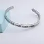 Inspirational Christian Cuff Bracelet Faith Hope Love Religious Jewelry For Women