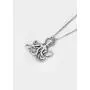 Silver Spoon Jewelry Octopus Pendant Necklace, Sterling Silver, 30'' Chain Silver Spoon Jewelry Octopus Pendant Necklace, Sterling Silver, 30'' Chain