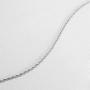 Belinda Jewelz 925 Sterling Silver stamped Loose Rope Chain Necklace 1.35 mm in width, Round Flexible Necklace 16-24inch in Length