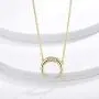 Fettero Women Crescent Moon Necklace Gold Double Horn Upside Down Moon Half Pendant 14K Gold Plated Dainty Chain Minimalist Simple Jewelry Gift Fettero Women Crescent Moon Necklace Gold Double Horn Upside Down Moon Half Pendant 14K Gold Plated Dainty Chain Minimalist Simple Jewelry Gift