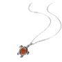 Phoenix Angela Charm Personalized Temperature Sensing Color Changing Pendant Necklace Assorted Styles Unisex Best Gifts Stainless Steel Chain Jewelry