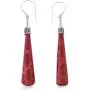 Shop LC Fashion Dangle Drop Earrings 925 Sterling Silver Coral Prom Jewelry for Women Mothers Day Gifts