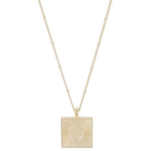 HONEYCAT Sun Goddess Necklace in Gold, Rose Gold, or Silver | Minimalist, Delicate Jewelry