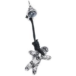 Voodoo Doll Earring