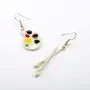 DAMLENG Charm Chic Artist Matte Gold Palette Paint Brush Dangle Drop Earrings for Women Girls Artist Art Teacher Statement Jewelry Gifts DAMLENG Charm Chic Artist Matte Gold Palette Paint Brush Dangle Drop Earrings for Women Girls Artist Art Teacher Statement Jewelry Gifts
