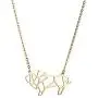 La Menagerie Lion Gold Origami Jewelry & Gold Geometric Necklace – 18 Karat Plated Gold Necklace & Lion Necklaces for Women – Lion Necklace for Girls & Origami Necklace La Menagerie Lion Gold Origami Jewelry & Gold Geometric Necklace – 18 Karat Plated Gold Necklace & Lion Necklaces for Women – Lion Necklace for Girls & Origami Necklace
