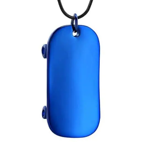 Minicremation Cremation Ashes Jewelry Cool Skateboard Urn Necklace for Ashes Stainless Steel Keepsake Urn Pendant Ashes Holder Minicremation Cremation Ashes Jewelry Cool Skateboard Urn Necklace for Ashes Stainless Steel Keepsake Urn Pendant Ashes Holder