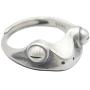 tenghong2021 3 Pcs Frog Open Rings Set Vintage Adjustable Alloy Animal Finger Rings Cute Silver Frog with Red Eyes Rings Dainty Jewelry Gifts for Birthday Valentine’s Day for Women Men