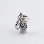Gzrlyf Coffee Cup Charms Clip on Charms DIY Charms for Jewelry Making Gifts for Coffee Lovers