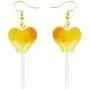 Funny Heart Lollipop Drop Dangle Earrings Set Ball Candy Multicolor Resin Cartoon for Women Girl Exaggerated Friendship BFF Food Jewelry Funny Heart Lollipop Drop Dangle Earrings Set Ball Candy Multicolor Resin Cartoon for Women Girl Exaggerated Friendship BFF Food Jewelry