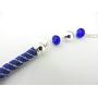 Firstmeet Multi-Layer Two-Color Chain Statement Necklace