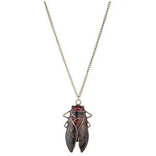 BELUCKIN Retro Vintage Cicada Pendant Insect Bug Cicada Charm Necklace Jewelry BELUCKIN Retro Vintage Cicada Pendant Insect Bug Cicada Charm Necklace Jewelry