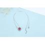 Sterling Silver Jewelry Sets Asymmetric Earrings with Black Onyx