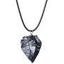 Keled Rocks Elite Shungite Pendant Crystal with adjustable Necklace 14-28''