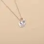 Simple Tiny Sloth Pendant Necklace Handstamped Dont Hurry Be Happy Sloth Jewelry for Women Girls Sloth Charm Necklace Gifts for Sloth Lovers and Animal Lovers