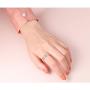 S925 Sterling Silver Simple Band Cuban Link Chain Knot Ring for Women Men