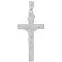 Religious Jewelry by FDJ Solid 925 Sterling Silver Cross INRI Crucifix Charm Pendant (1.60'') Religious Jewelry by FDJ Solid 925 Sterling Silver Cross INRI Crucifix Charm Pendant (1.60'')