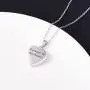 Jinlou Angel Wings Urn Necklace for Ashes Sterling Silver Forever in My Heart Cremation Jewelry for Women Jinlou Angel Wings Urn Necklace for Ashes Sterling Silver Forever in My Heart Cremation Jewelry for Women