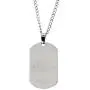 Star Wars Jewelry Episode 7 Tie Fighter Laser Etched Dog Tag Pendant Necklace, 22''