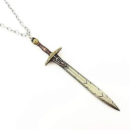 Wonderful Boutique Percy Jackson Sword Necklace Gifts for Girl Woman Men Wonderful Boutique Percy Jackson Sword Necklace Gifts for Girl Woman Men