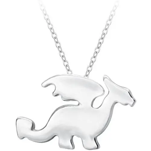 SENFAI Pterosaur Dragon Animal Charm Pendant Necklace Handmade Jewelry 18 in SENFAI Pterosaur Dragon Animal Charm Pendant Necklace Handmade Jewelry 18 in