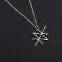 CENWA Sceal Sigil of Azazel Sigil of Demons Necklace Satan Necklace Lesser Key Demon Seal Pendant Goetia Necklace Lemegeton Jewelry Seal Lucifer