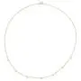 HONEYCAT Tiny Charms Droplet Necklace in Gold, Rose Gold, or Silver | Minimalist, Delicate Jewelry