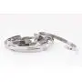 Mantra Cuff for Women, Inspirational Gift Jewelry for her, Motivational Silver Friendship Bracelets, Engraved Bracelets for Women, Encouragement Jewelry
