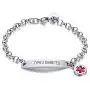 VNOX Custom Engraving Special Rolo Chain Medical Alert id Bracelet for Women Girls,Adjustable 6-7.8 Inches VNOX Custom Engraving Special Rolo Chain Medical Alert id Bracelet for Women Girls,Adjustable 6-7.8 Inches