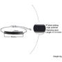 VNOX Free Custom Engraving Medical Alert Bracelet Think Link Bracelet Medic Name ID for Women Girls,6.9''-8.6''
