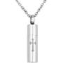 Jesse Ortega Cylinder Cremation Jewelry Memorial Urn Necklace for Ashes Keepsake for Your Loved One Cross Infinity Necklace