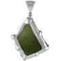 Starborn Rough Gemstone Sterling Silver Pendant - Medium