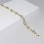 UDORA Zirconia Teardrop Earrings Bracelet Jewelry Sets Brides Bridesmaids Wedding Prom Party